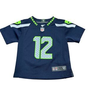 Nike NFL Toddler Boys Seattle Seahawks #12 Game Jersey size 18 Months